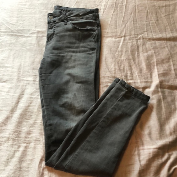 Grey Free People Jeans - Picture 3 of 3